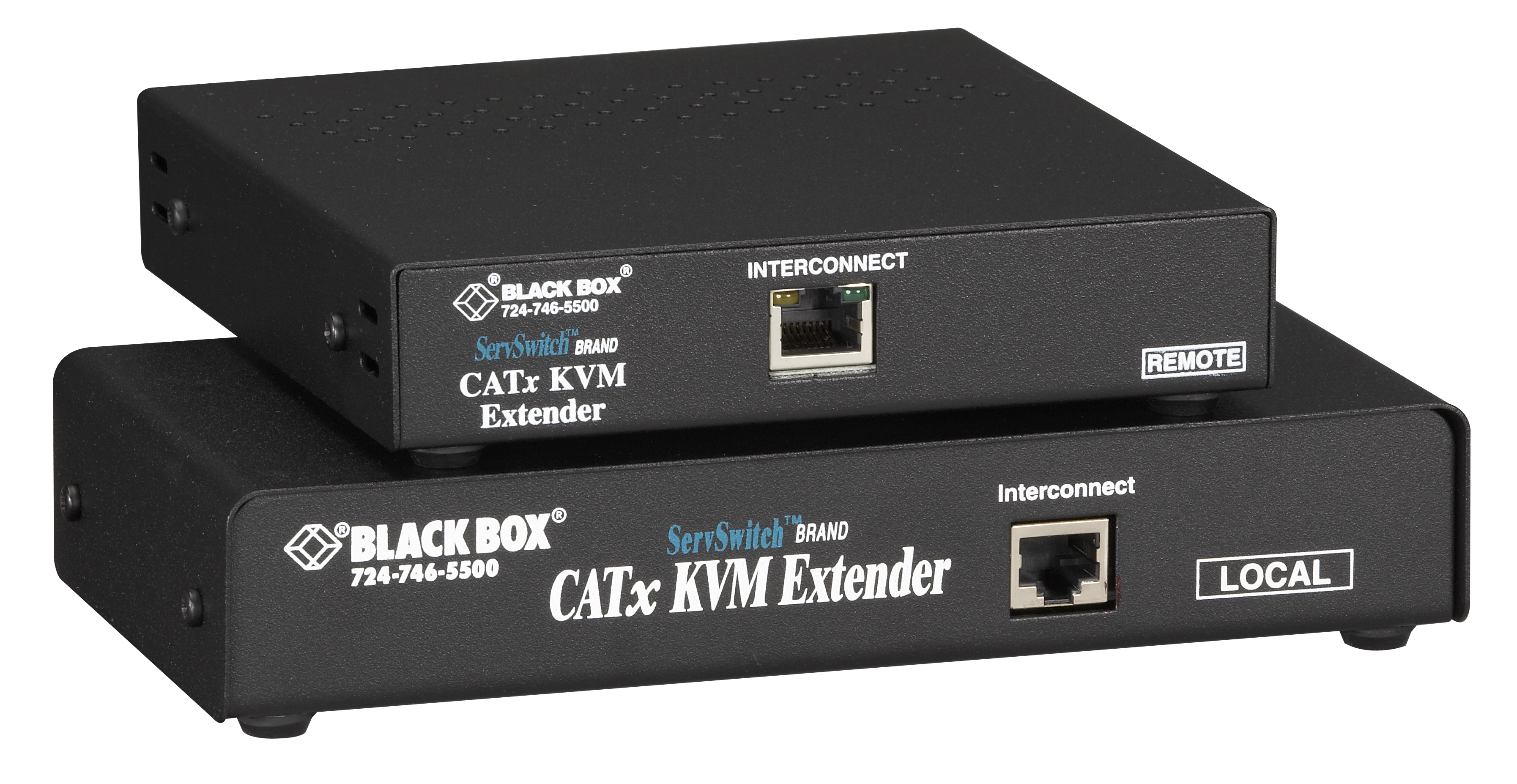 KVM Extender VGA PS/2 Dual-Access CATx | Black Box