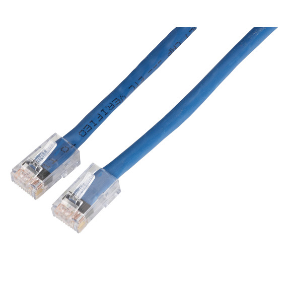Down-180 deg 3-ft. 0.9-m UTP Straight 90 deg Black Box SpaceGAIN CAT6 250-MHz Angled Patch Cable Blue 