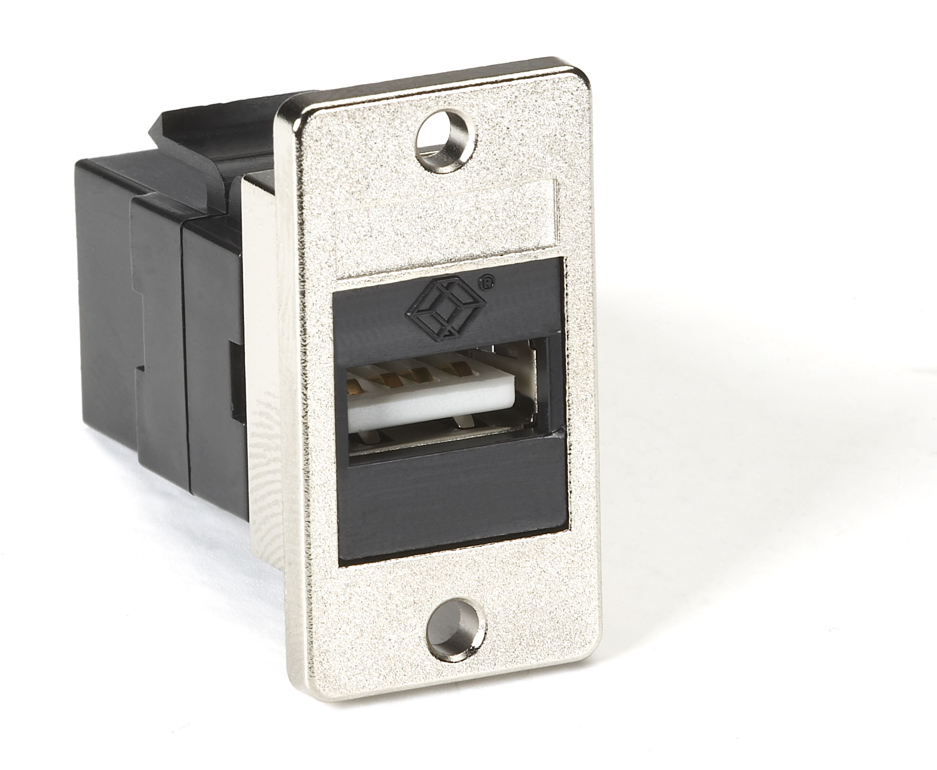 TYPE A TYPE B Black Box FMT1050 PANEL-MOUNT USB COUPLER 