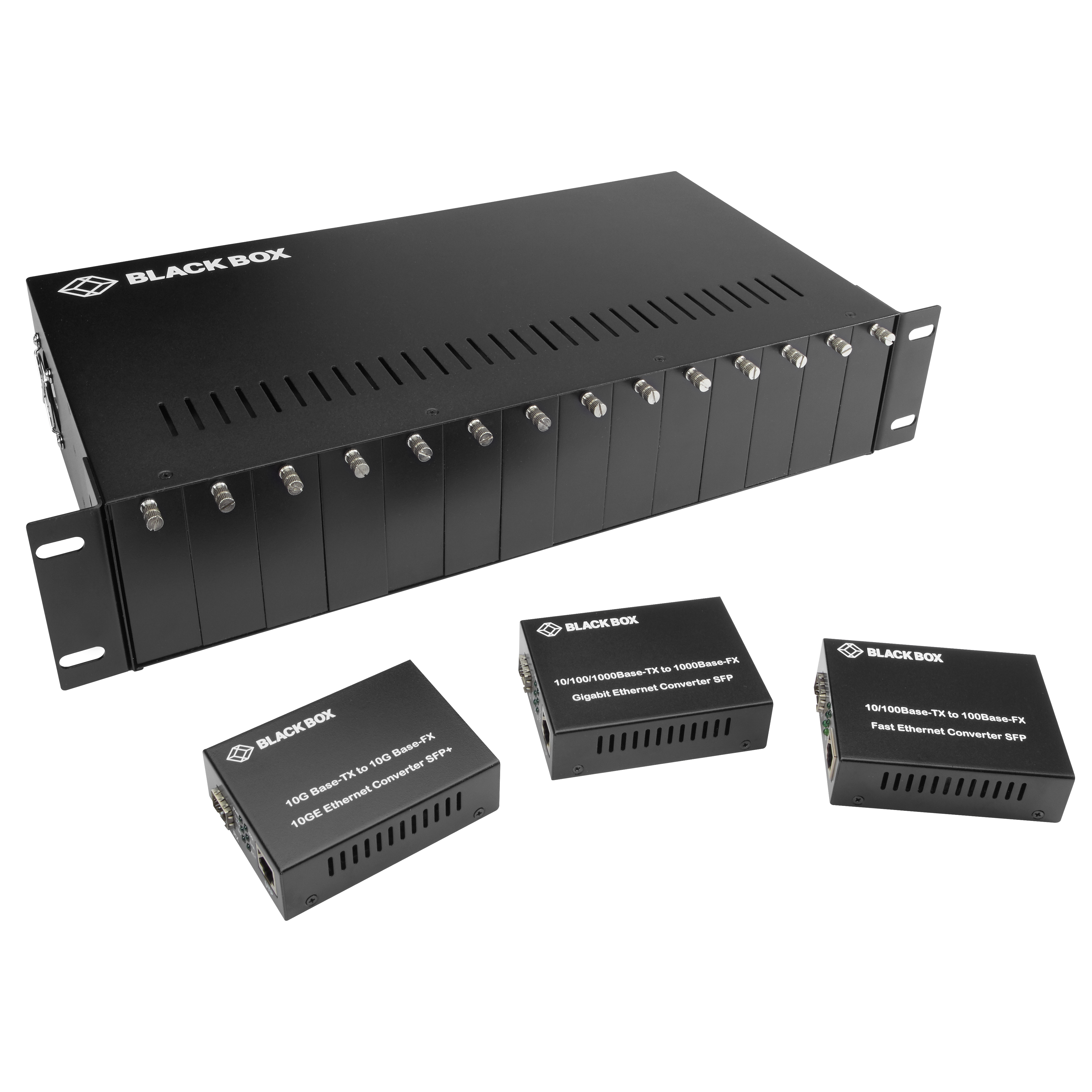 media converter chassis
