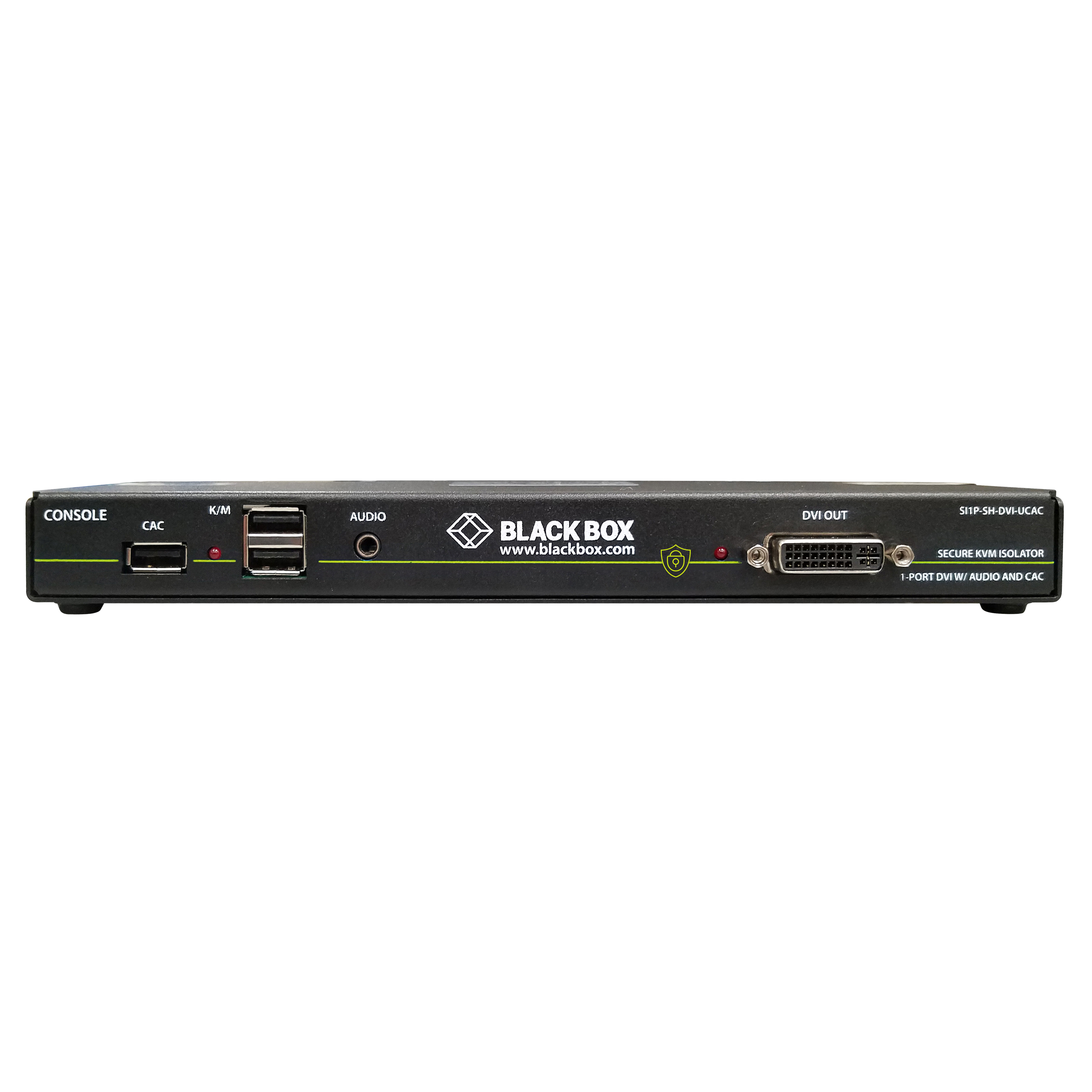 KVM Peripheral Isolator, NIAP 3.0 Single-Monitor, DVI-I, USB, CAC 
