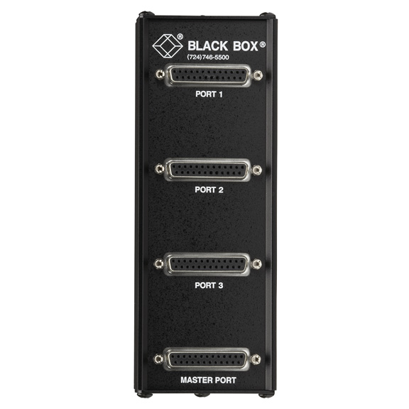 Black Box 3-Port RS232 DB25 Passive Splitter 