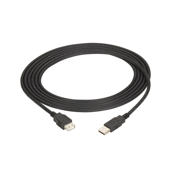 Tipo delantero Mesa final exprimir Cable de extensión USB 2.0 - Tipo A macho a Tipo A / hembra, 3 metros |  Black Box