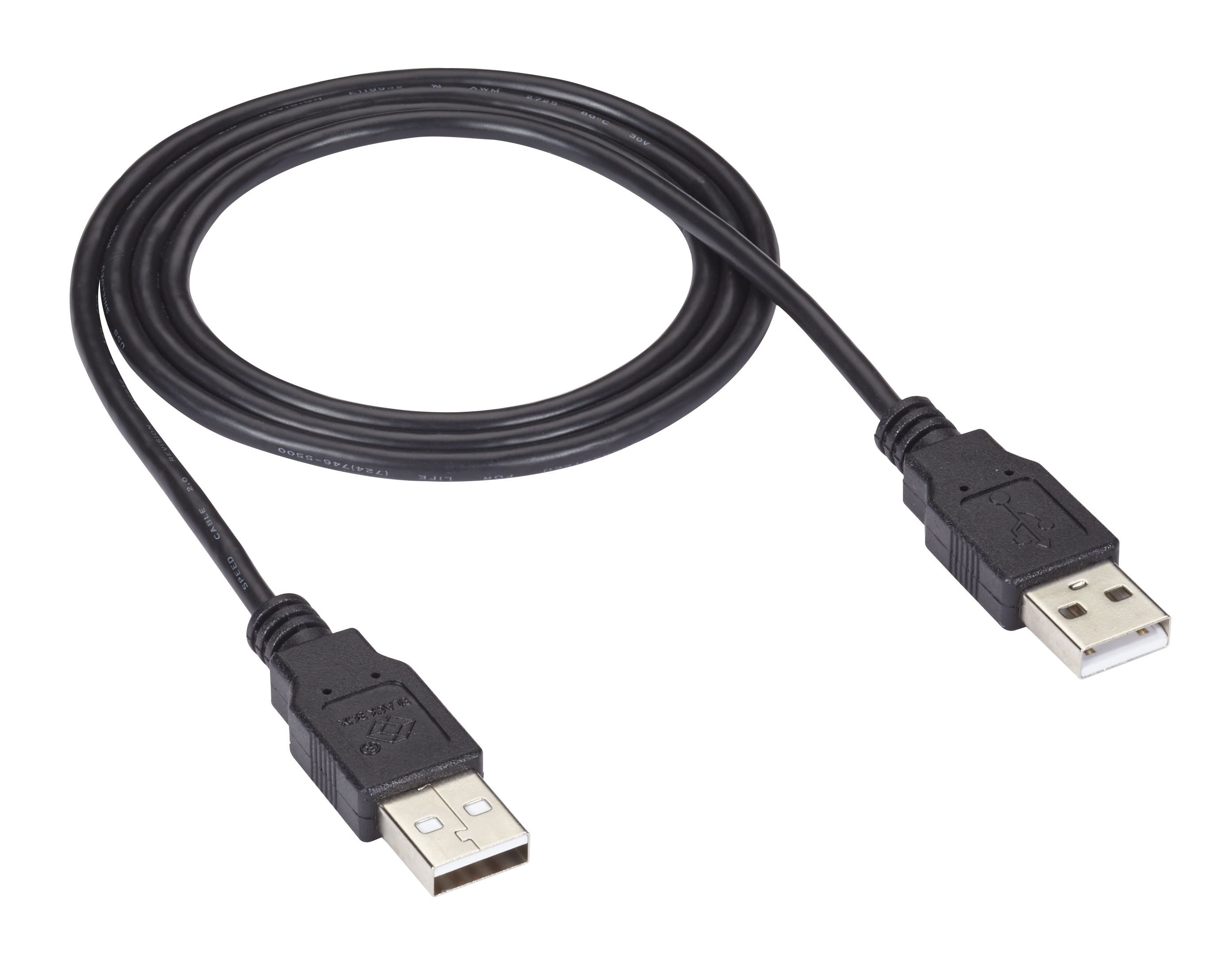 usb cable with 2 male ends