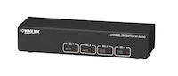 DVI Switch with Audio & Serial Control - 4-Channel