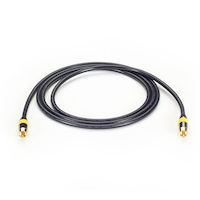 S/PDIF Coax Cable - Audio or Composite Video, (1) RCA on Each End, 25-ft. (7.6-m)