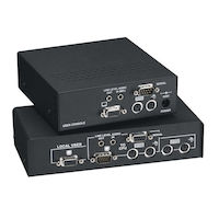 KVM Extender - VGA, PS/2, RS232, Audio, Dual-Access, CATx