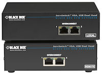 ServSwitch CATx USB KVM Extender - Dual-Head VGA with Serial and Audio