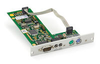 DKM FX Modular KVM Extender Receiver Expansion Card - RS232 Bidirectional Analog Audio, PS/2