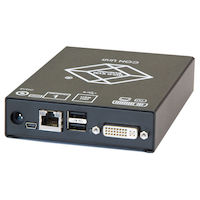 DKM Compact KVM Extender Receiver - DVI-D, (2) USB HID, CATx