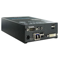 DKM Compact KVM Extender Receiver - DVI-D, (4) USB HID, Audio, Single-Mode Fiber