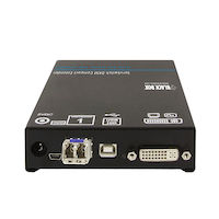 DKM Compact KVM Extender Transmitter - DVI-D, (2)USB HID, HS Single-Mode Fiber at 2.5 Gbps