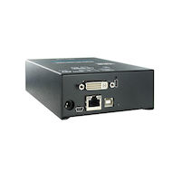 DKM Compact KVM Extender Transmitter - DVI-I, VGA In - DVI-D Out, (2) USB HID, IR/IC, CATx