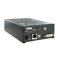 DKM Compact KVM Extender Transmitter - DVI-D, (4) USB HID, Audio, Catx
