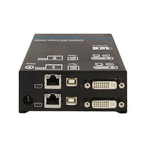 DKM Compact KVM Extender Transmitter - Dual DVI-D, (4) USB HID, (2)CATx