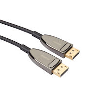 DisplayPort 1.4 Active Optical Cable (AOC) - 8K60, 32.4 Gbps, 100-m (328-ft.)