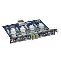 Modular Video Matrix Switcher Input Card - VGA, Component, Composite, S-Video, Audio