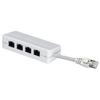 RJ45 Modular Splitter - Unshielded, A Pin with 2.5" Cable