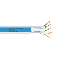 GigaTrue® CAT6A 650-MHz Solid Ethernet Bulk Cable - Unshielded (UTP), CMP Plenum, 1000-ft. (304.8-m) Spool