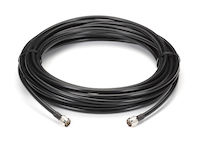 Coax Patch Cable - Shielded, Solid, PVC, 50-Ohm