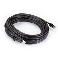 GigaTrue® CAT6A 500-MHz SlimLine Molded Snagless Stranded Ethernet Patch Cable - Shielded (F/UTP), CM PVC (RJ45 M/M)