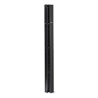 Vertical IT Rackmount Cable Manager - 45U x 3.5"W, Double-Sided Black