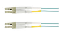 EFNT010 Series OM3 50/125 Multimode Fiber Optic Patch Cable - OFNR PVC