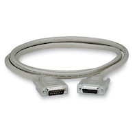 DB15 Thumbscrew Cable, Male/Female, Custom Length