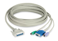CAT5 Extender Cable with DDC Support - 3-ft. (0.9-m)
