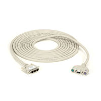 KVM User Cable - Ultra Series, Coax, VGA, PS/2, Audio, 50-ft. (15.2-m)