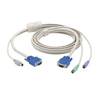 KVM Flash Cable - VGA, PS/2 to SUN, 6-ft. (1.8-m)