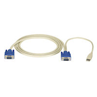 KVM CPU Cable - EC Series, VGA, USB, 15-ft. (4.6-m)