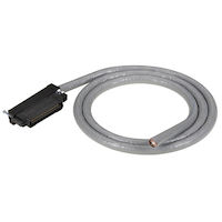 CAT5e Telco to Cut End Patch Cable - Solid, Unshielded, PVC, 180° Hood Connector