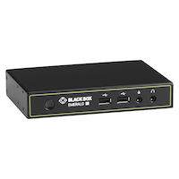 Emerald® SE Receptor de extensión DVI KVM-over-IP – Uno Monitore, V-USB 2.0, Audio y Acceso a Máquinas Virtuales