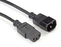 Extension Cord - 18AWG, IEC-C13 to IEC-C14