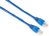 CAT5e 350-MHz Snagless Solid Cross-Pinned Ethernet Patch Cable - Unshielded (UTP), CM PVC (RJ45 M/M)