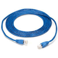 CAT5e 350-MHz Snagless Solid Ethernet Patch Cable - Unshielded (UTP), CM PVC (RJ45 M/M)