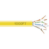 GigaBase® CAT5e 350-MHz Solid Ethernet Bulk Cable - Unshielded (UTP), CMR PVC, 1000-ft. (304.8-m) Pull-Box