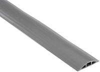 FloorTrak Cable Cover - 0.5" x 0.312" DIA, Gray, 10-ft. (3.0-m)
