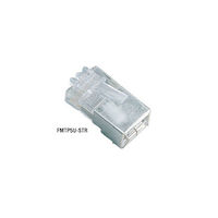 CAT5 Unshielded Modular Plug for Solid Wire 25-Pack