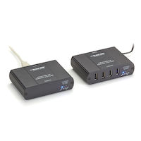 USB 2.0 Extender - CATx/LAN, 4-Port