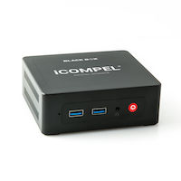 iCompel® Digital Signage Full HD 4-Zone Media Player - 32-GB