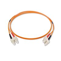 Premium OM1 62.5/125 Multimode Fiber Optic Patch Cable - LSZH