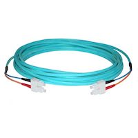 Premium OM3 50/125 Multimode Fiber Optic Patch Cable - Ruggedized, LSZH