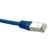 25-Pack 3-ft. GigaBase 350 CAT5e Patch Cable Crossover 9.8-m with Snagless Boots UTP Blue 