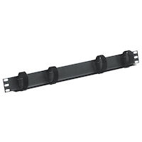 Hook and Loop Replacement for Horizontal Cable Manager (JPM525A-R2 and JPM530A) - Black, 4-Pack