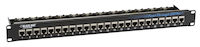 CAT5e Feed-Through Patch Panel - 1U, Shielded, 24-Port