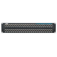 CAT5e Feed-Through Patch Panel - 2U, Shielded, 48-Port