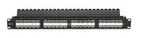 CAT6 Feed-Through Patch Panel - 1U, Unshielded, 48-Port