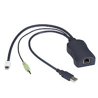 CX Series Server Access Module - Mini DisplayPort, USB, Audio, CATx
